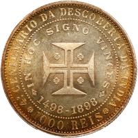 Portugal. 1000 Reis, 1898 PCGS MS64 - 2