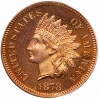 1878 Indian Head 1C PCGS PF65 RB