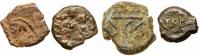 Judea. Herodian Dynasty. Herod I the Great, 37-4 BCE. Group of 4 different Bronz
