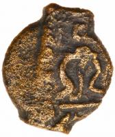 Judea. Herodian Dynasty. Herod the Great. 37-4 BCE. AE Half-Prutah (0.7 g) Fine