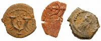 Judea. Herodian Dynasty. Herod I the Great, Group of 3 Different Bronzes - 2