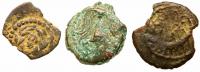 Judea. Herodian Dynasty. Herod Archelaus 4 BCE-6 CE. Group of 3 Different Bronze - 2