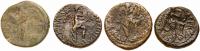 Judea. Herodian Dynasty. Agrippa II Under Flavian Rule. Lot of 4 different - 2