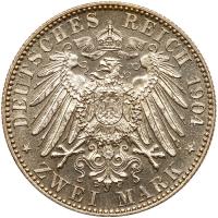 German States: Bremen. 2 Marks, 1904-J NGC MS63 PL - 2