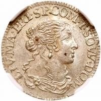 Italian States: Tassarolo. Luigino, 1666 NGC MS64