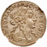 Italian States: Fosdinovo. Luigino, 1667-A NGC MS64