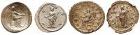 4-piece group of Roman Silver Coins - 2