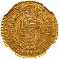 Spain. 4 Escudos, 1803-FA (Madrid) NGC About Unc - 2