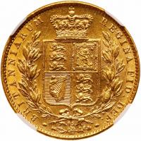 Great Britain. Sovereign, 1869 NGC MS60 - 2