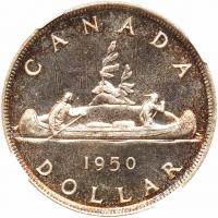 Canada. Dollar, 1950 NGC MS66 - 2