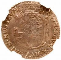 Great Britain. Shilling, 1555 NGC EF40 - 2