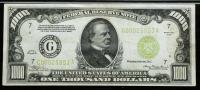 1934, $1000 Federal Reserve Note. Chicago