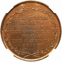 Great Britain. Middlesex. Conder Penny, ND (1790's) NGC MS62 BR - 2