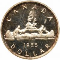 Canada. Dollar, 1955 - 2