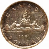 Canada. Dollar, 1951 - 2