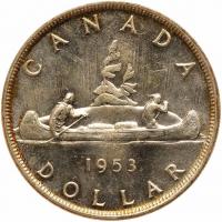 Canada. Dollar, 1953 ICCS MS64 - 2