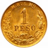 Mexico. Peso, 1898-Mo M PCGS MS63 - 2