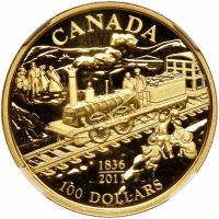 Canada. 100 Dollars, 2011 NGC PF70 UC - 2