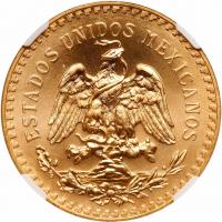 WITHDRAWN - Mexico. 50 Pesos, 1947 NGC MS68 - 2