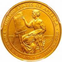 2011-W Lucretia Garfield $10 Gold Coin PCGS MS70 - 2