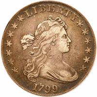 1799 Bust $1 ICG VF35