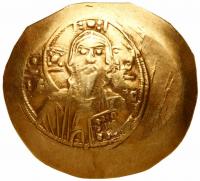 Michael VII, Ducas, 1071-1078. Gold Scyphate Nomisma (3.74 g) VF