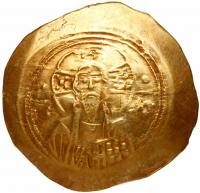 Michael VII, Ducas, 1071-1078. Gold Scyphate Nomisma (4.31 g) Choice VF