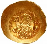 Michael VII, Ducas, 1071-1078. Gold Scyphate Nomisma (4.45 g) EF - 2