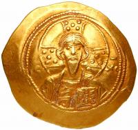 Michael VII, Ducas, 1071-1078. Gold Scyphate Nomisma (4.41 g) EF