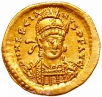 Marcian, AD. 450-457. Gold Solidus (4.46g)