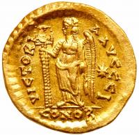 Marcian, AD. 450-457. Gold Solidus (4.46g) - 2