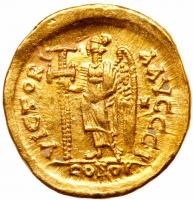 Zeno AD 474-491. Gold Solidus (4.42g) - 2