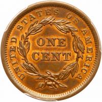 1840 N-3 R1 Small Date PCGS graded MS63 Red & Brown, CAC Approved - 2