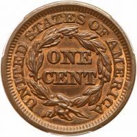 1848 N-31 R2+ PCGS graded MS64+ Brown, CAC Approved - 2