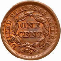 1853 N-5 R2- PCGS graded MS65 Brown, CAC Approved - 2