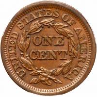 1853 N-5 R2- PCGS graded MS63 Brown, CAC Approved - 2