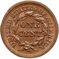 1853 N-16 R1+ PCGS graded MS65+ Brown, CAC Approved - 2