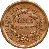 1853 N-18 R1 PCGS graded MS64 Brown, CAC Approved - 2