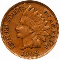 1908-S Indian Head 1C PCGS EF45