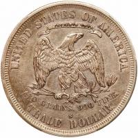 1877-S Trade $1 PCGS AU50 - 2