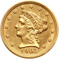 1903 $2.50 Liberty