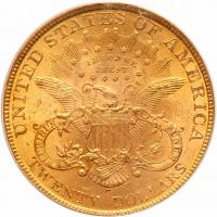 1900 $20 Liberty PCGS MS63 - 2