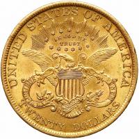 1900 $20 Liberty Sharpness of About Unc - 2