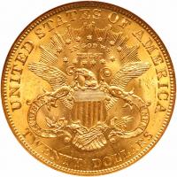 1904 $20 Liberty NGC MS62 - 2