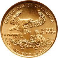 1999 $5 American Gold Eagle - 2