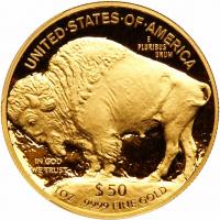 2017-W $50 American Buffalo Gold Coin PCGS PF70 DC - 2