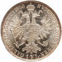 Austria. Florin, 1858-A PCGS MS63 - 2