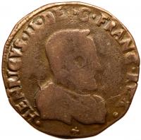 France. Teston, 1561-Z (Grenoble) Very Good