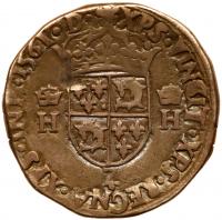 France. Teston, 1561-Z (Grenoble) Very Good - 2