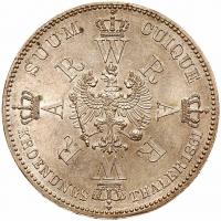 German States: Prussia. Taler, 1861 Unc - 2